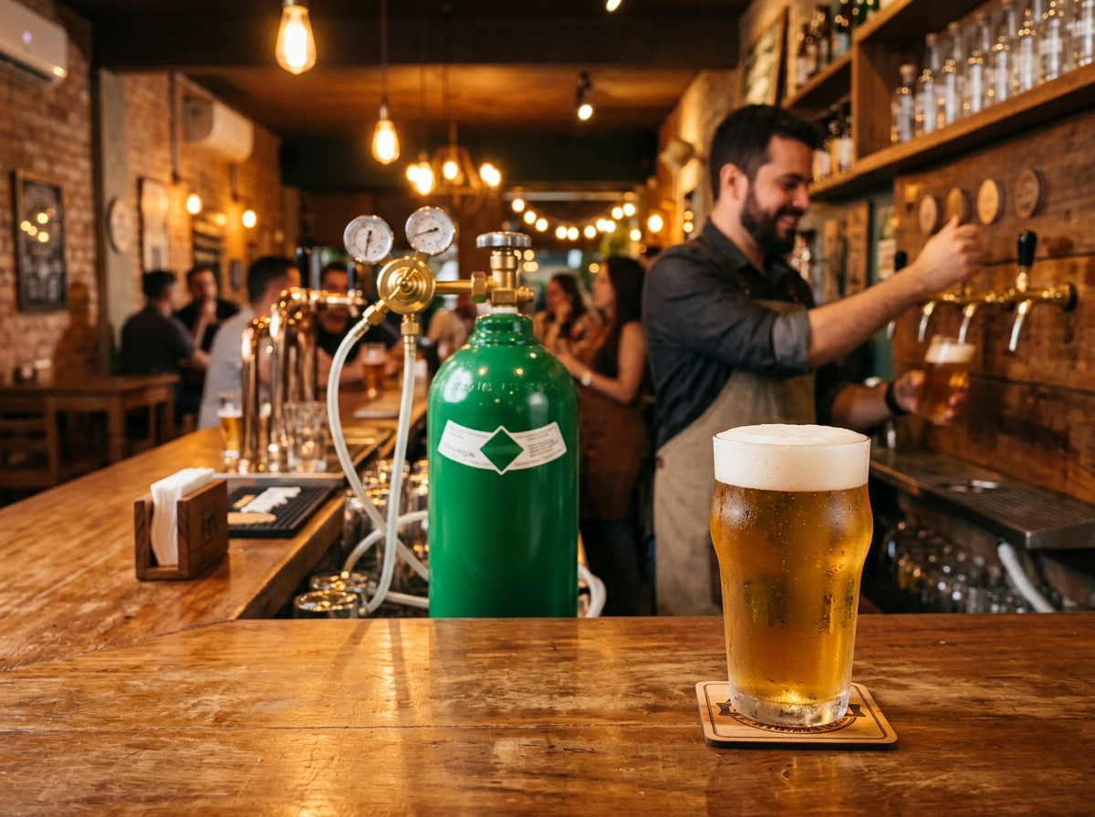 CO2 e Gás para Chopp